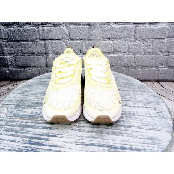 Nike Air Max 270 Sail Space Purple Women 6 Used No Box - Picture 2 of 10